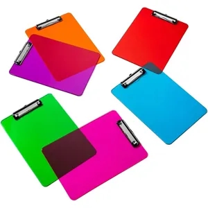 Plastic Clipboards with Low Profile Clip 